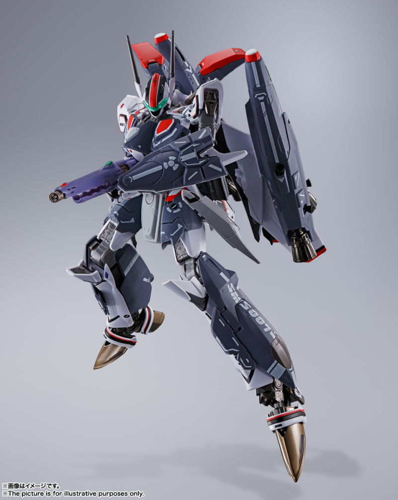 以厚重消光質感再登場『DX超合金VF-25F 超級彌賽亞女武神(早乙女有人機