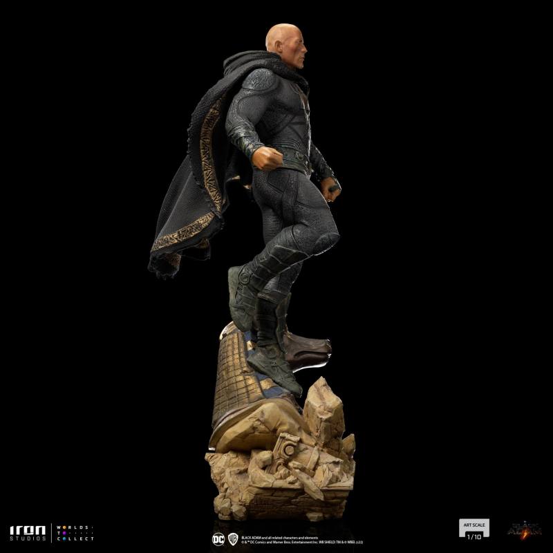Iron Studios《黑亞當》黑亞當（Black Adam）1/10 比例全身雕像 阿努比斯雕像殘骸底座超帥！