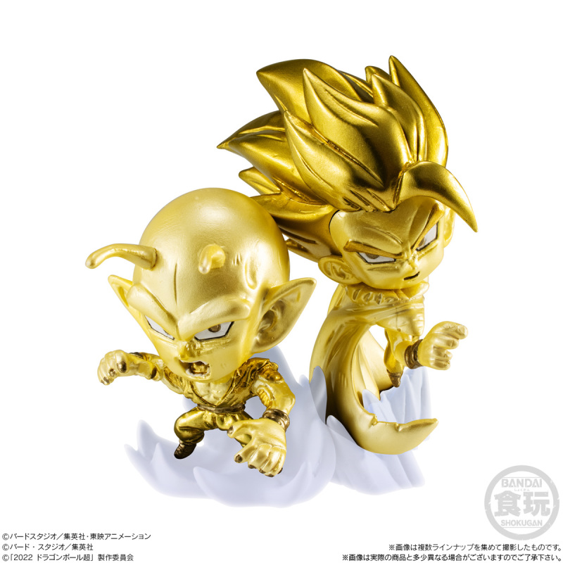 BANDAI CANDY人氣第七彈「七龍珠超戰士7」盒玩 劇場版角色金光閃閃登場~