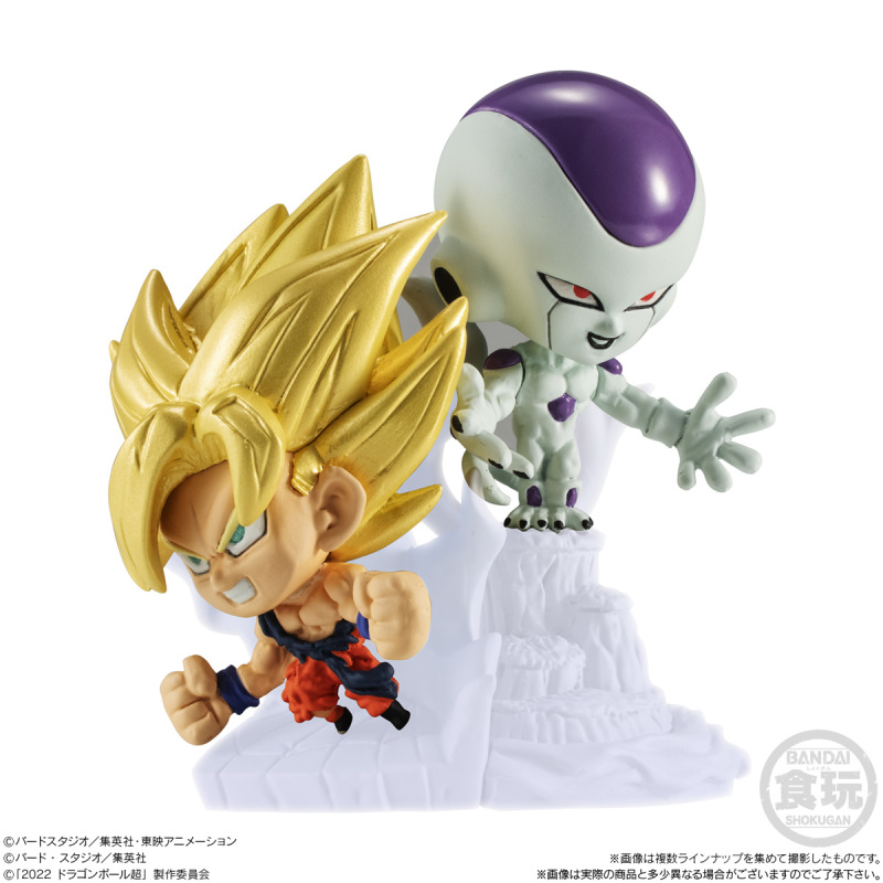 BANDAI CANDY人氣第七彈「七龍珠超戰士7」盒玩 劇場版角色金光閃閃登場~