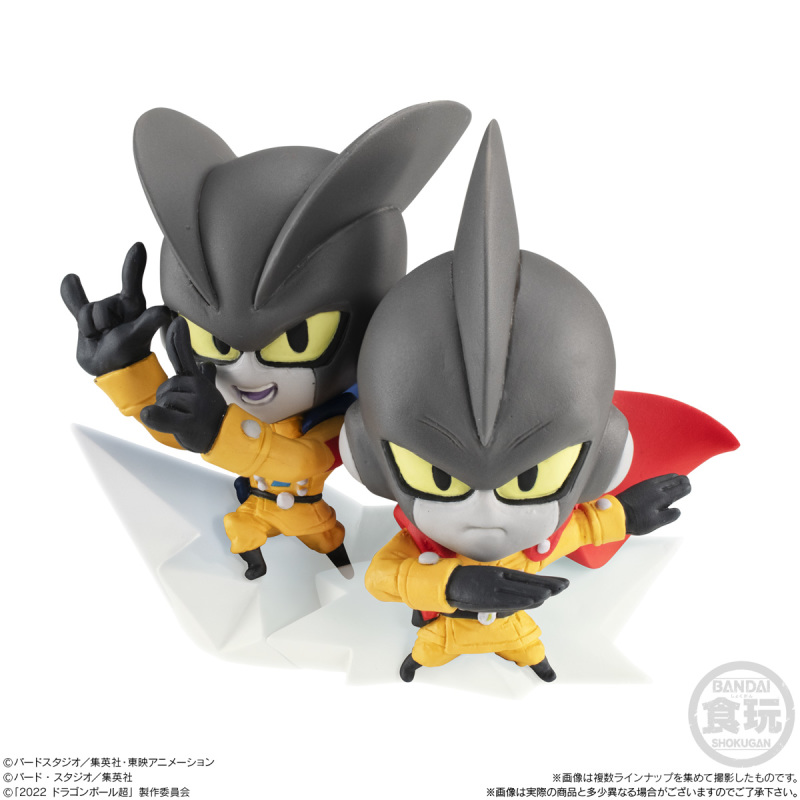BANDAI CANDY人氣第七彈「七龍珠超戰士7」盒玩 劇場版角色金光閃閃登場~