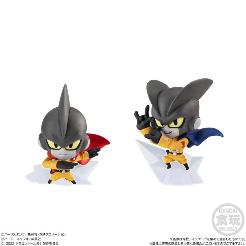 BANDAI CANDY人氣第七彈「七龍珠超戰士7」盒玩 劇場版角色金光閃閃登場~