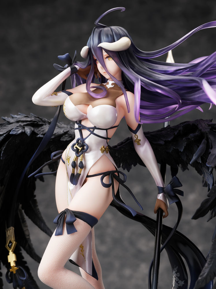強調豐滿的身材曲線!F: NEX《OVERLORD》雅兒貝德 旗袍ver. 1/7比例模型
