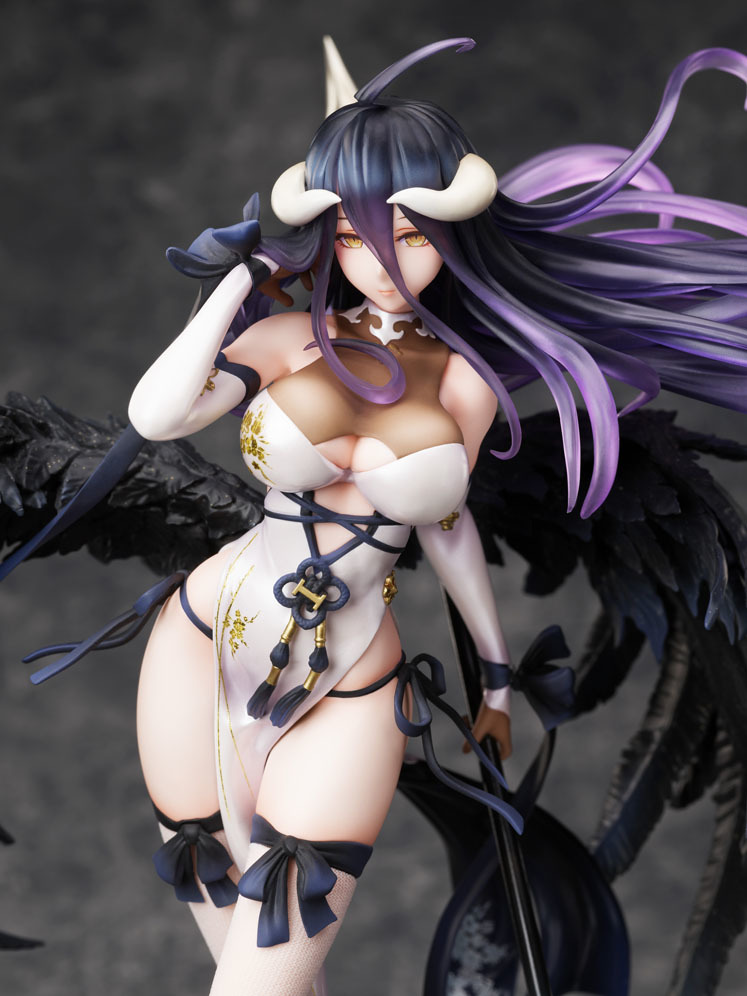 強調豐滿的身材曲線!F: NEX《OVERLORD》雅兒貝德 旗袍ver. 1/7比例模型