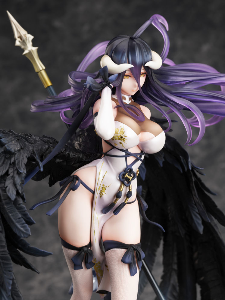 強調豐滿的身材曲線!F: NEX《OVERLORD》雅兒貝德 旗袍ver. 1/7比例模型