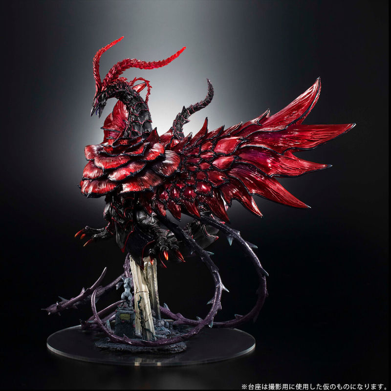 壓倒性存在感 ART WORKS MONSTERS「遊戲王5D's 黑薔薇龍」漆黑之花,綻放吧!