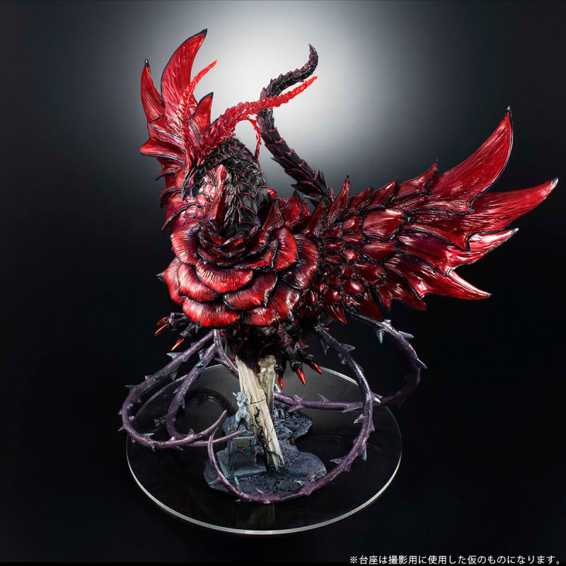 壓倒性存在感 ART WORKS MONSTERS「遊戲王5D's 黑薔薇龍」漆黑之花,綻放吧!