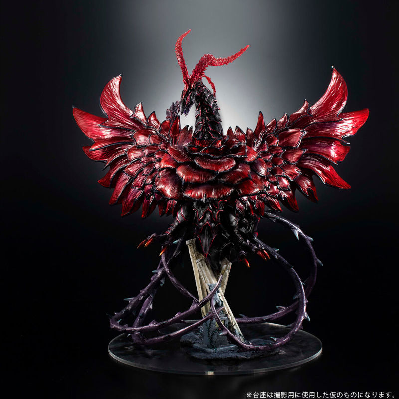 壓倒性存在感 ART WORKS MONSTERS「遊戲王5D's 黑薔薇龍」漆黑之花,綻放吧!