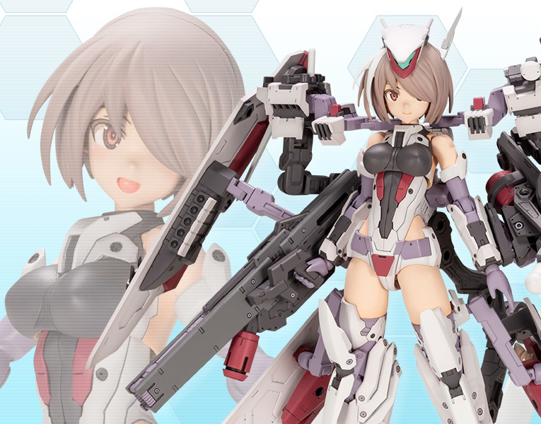 身材和武裝都相當有份量！壽屋『FRAME ARMS GIRL 骨裝機娘 金剛』預計 2023 年 05 月發售！