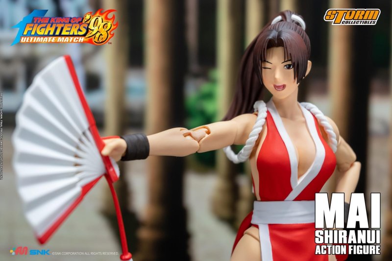 超必殺忍蜂全力燃燒！STORM COLLECTIBLES《格鬥天王98'終極對決》不知火舞
