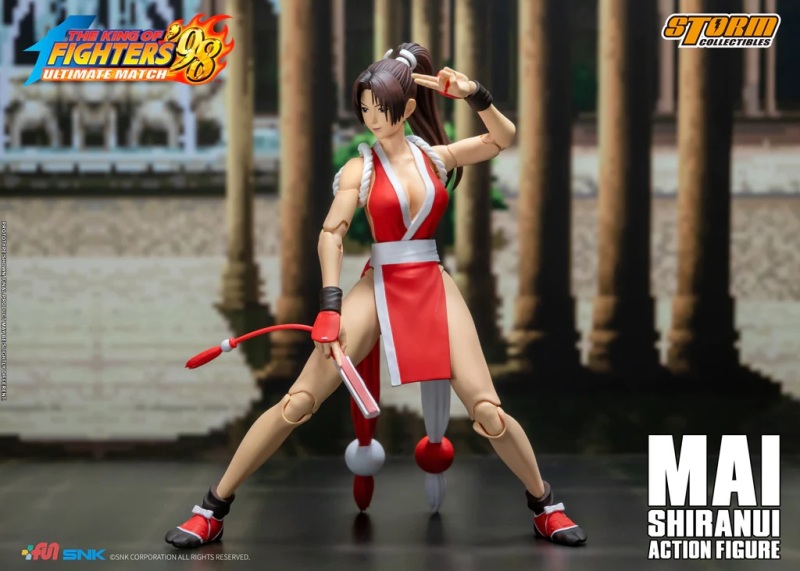 Storm Collectibles KOF 98UM 不知火舞 Amazon.com: Storm Collectibles 1/12 Scale The King of