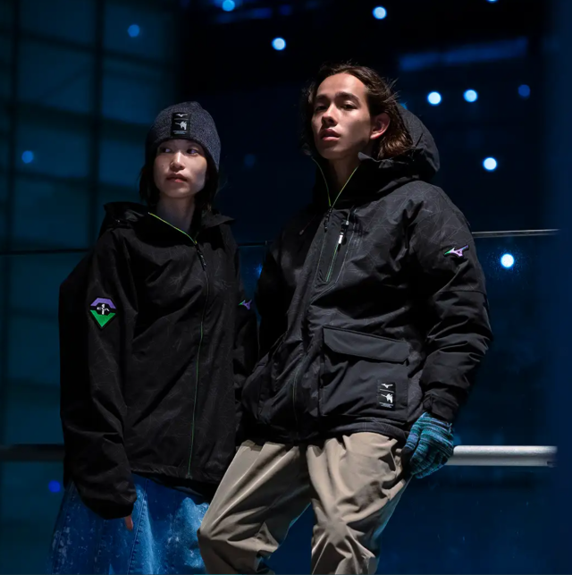 秋冬機能暴走預備!《新世紀福音戰士》×MIZUNO推出第二彈聯名服飾