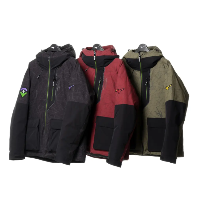 秋冬機能暴走預備!《新世紀福音戰士》×MIZUNO推出第二彈聯名服飾