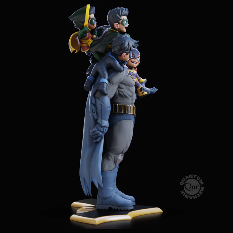 Quantum Mechanix Q-Master 系列 DC「蝙蝠俠：家族 經典版」以新配色溫馨再登場！