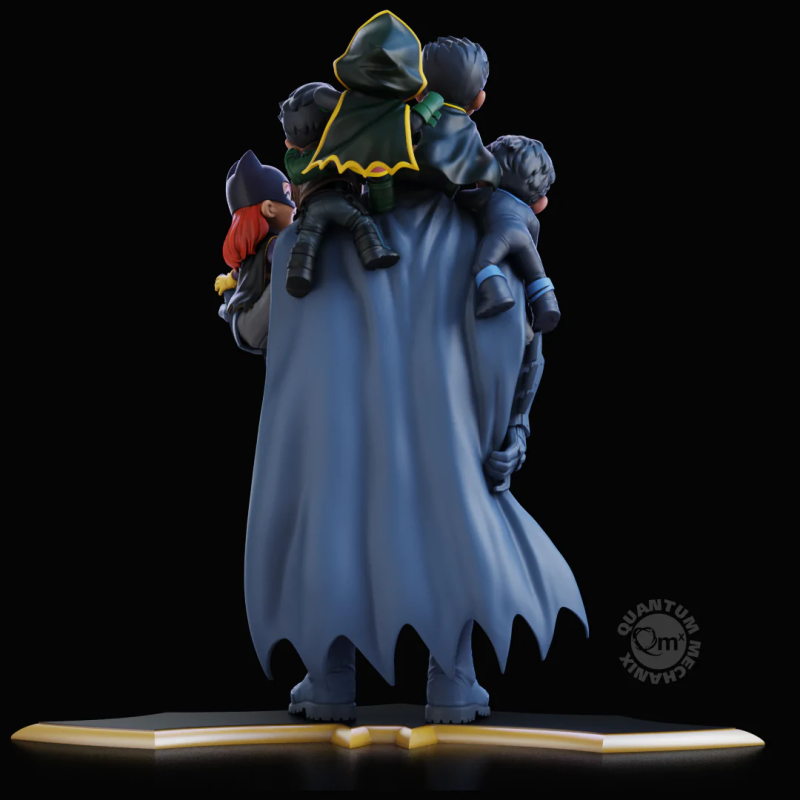 Quantum Mechanix Q-Master 系列 DC「蝙蝠俠：家族 經典版」以新配色溫馨再登場！