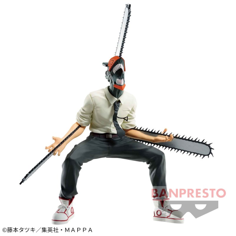 BANPRESTO VIBRATION STARS 系列《鏈鋸人》淀治化身鏈鋸人狂暴現身！