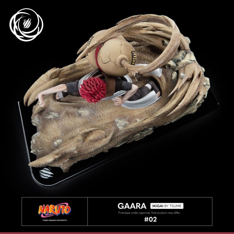 Tsume-Art IKIGAI 系列《火影忍者疾風傳》我愛羅 1/6比例模型 初次展現砂瀑送葬的震撼場景！