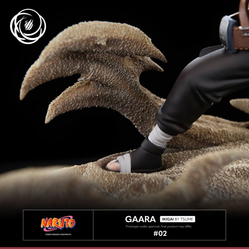 Tsume-Art IKIGAI 系列《火影忍者疾風傳》我愛羅 1/6比例模型 初次展現砂瀑送葬的震撼場景！