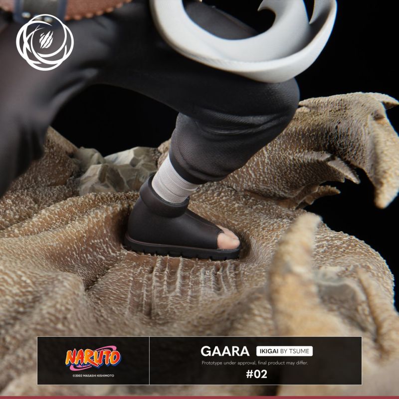 Tsume-Art IKIGAI 系列《火影忍者疾風傳》我愛羅 1/6比例模型 初次展現砂瀑送葬的震撼場景！