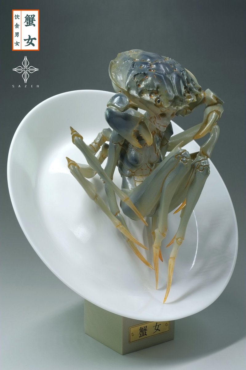 蝸之殼工作室×SAZEN 藝術家合作系列「蟻兵」無比例可動完成品 精密再現兇惡細節！