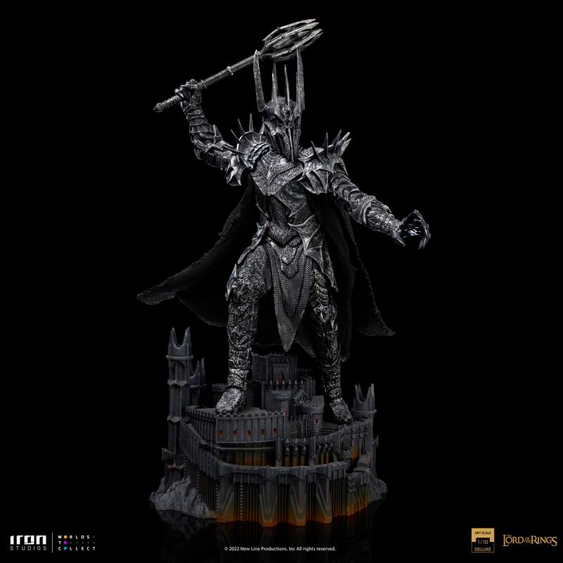Iron Studios《魔戒》索倫(Sauron)1/10 比例全身雕像 君臨巴拉多的黑暗魔君!