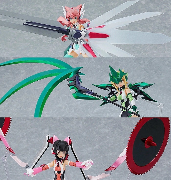 擴充武裝組合包『ACT MODE 戰姬絕唱SYMPHOGEAR GX 瑪麗亞/切歌/調 手臂裝備套組』預計 2023 年 07 月發售！