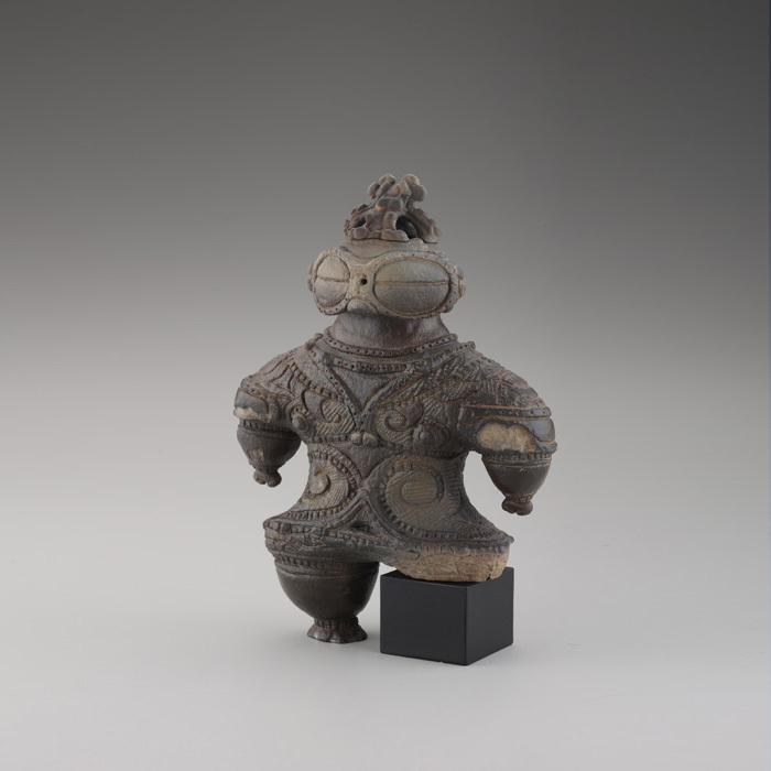 ★遮光器土偶1/2精密複製品★ 人氣土偶現身！桌上美術館-分館-「figma 遮光器土偶」原創替換