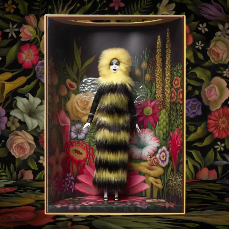 MATTEL《MARK RYDEN × 芭比娃娃》Barbie Bee 穿著蜜蜂皮草的神秘女王蜂降臨！