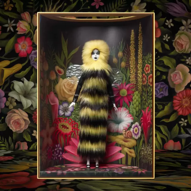 MATTEL《MARK RYDEN × 芭比娃娃》Barbie Bee 穿著蜜蜂皮草的神秘女王蜂降臨!