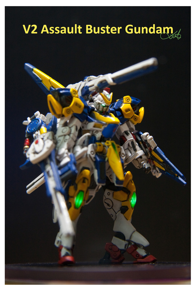 Gundam Artifact II - V2 Assault Buster Gundam 電改