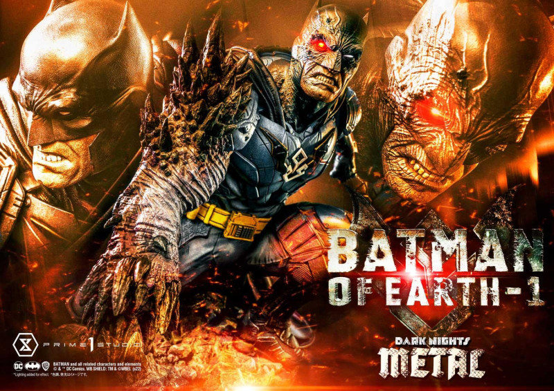 Prime 1 Studio《Dark Nights: Death Metal》「蝙蝠俠 Earth-1」1/3 比例全身雕像 普通版/DX版