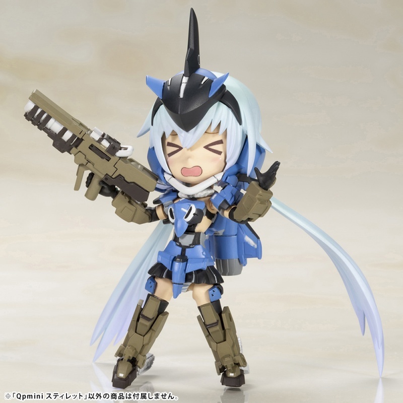 可愛低頭身《機甲少女》組裝模型第二彈『FRAME ARMS GIRL Qpmini 史蒂蕾特』預計 2023 年 05 月發售！