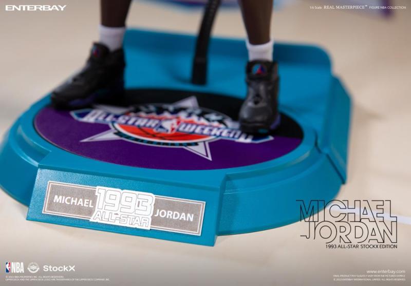 ENTERBAY × DropX「NBA系列RM 麥可.喬丹 1993年 All Star 全明星賽」1/6 比例可動人偶