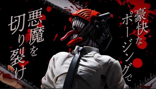 S.H.Figuarts《鏈鋸人》鏈鋸人 可動人偶 充滿躍動感的戰鬥場景狂氣再現！