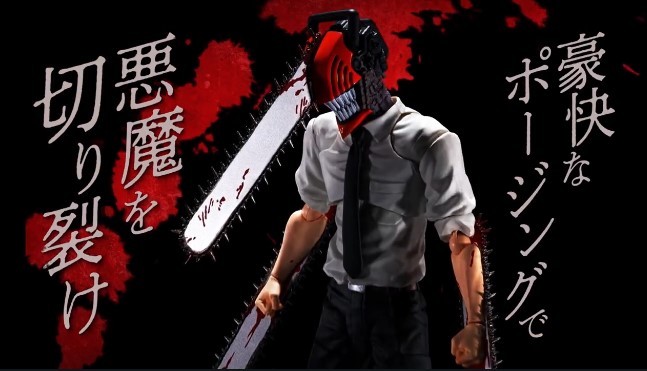 S.H.Figuarts《鏈鋸人》鏈鋸人 可動人偶 充滿躍動感的戰鬥場景狂氣再現！