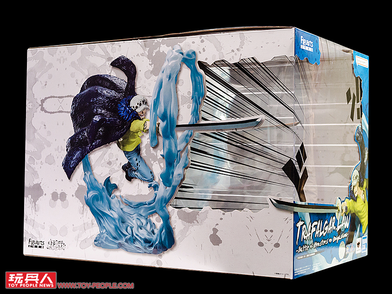 CP值超高！細膩再現魄力注射刺擊姿態『Figuarts ZERO 超激戰 特拉法爾嘉·羅 三船長 鬼島怪物決戰』開箱報告