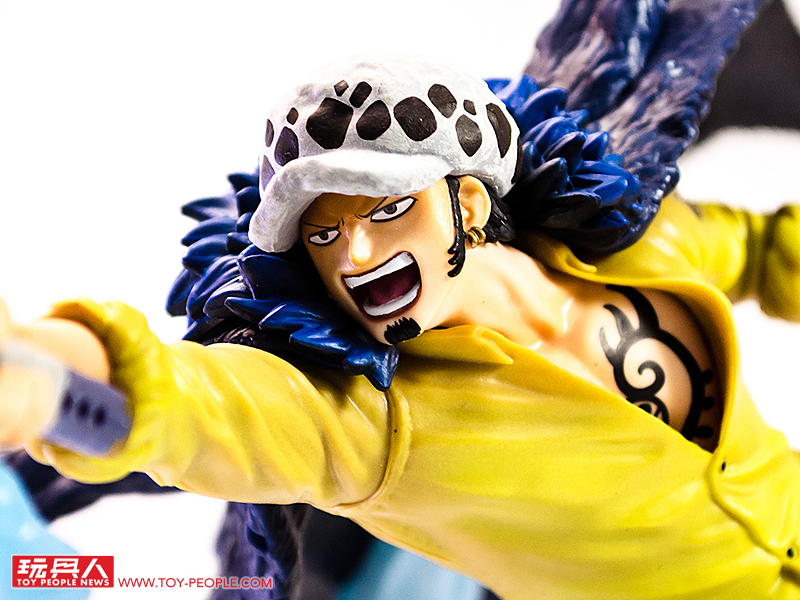 CP值超高！細膩再現魄力注射刺擊姿態『Figuarts ZERO 超激戰 特拉法爾嘉·羅 三船長 鬼島怪物決戰』開箱報告