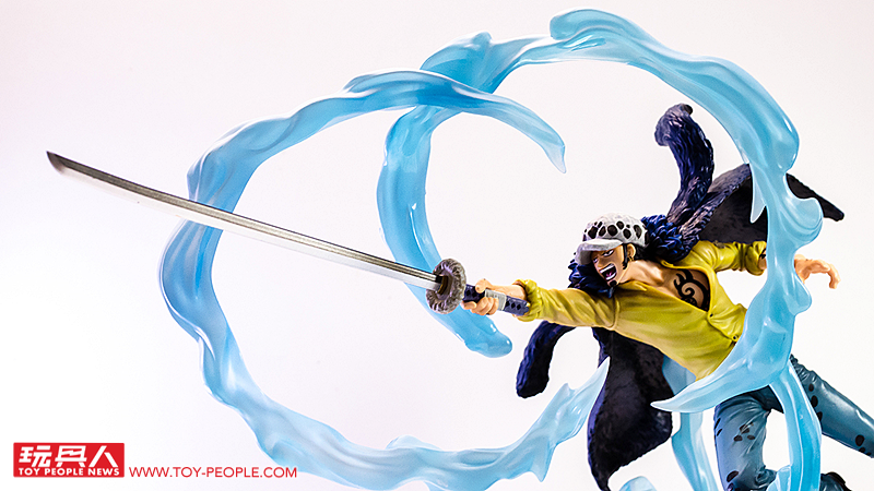 CP值超高！細膩再現魄力注射刺擊姿態『Figuarts ZERO 超激戰 特拉法爾嘉·羅 三船長 鬼島怪物決戰』開箱報告