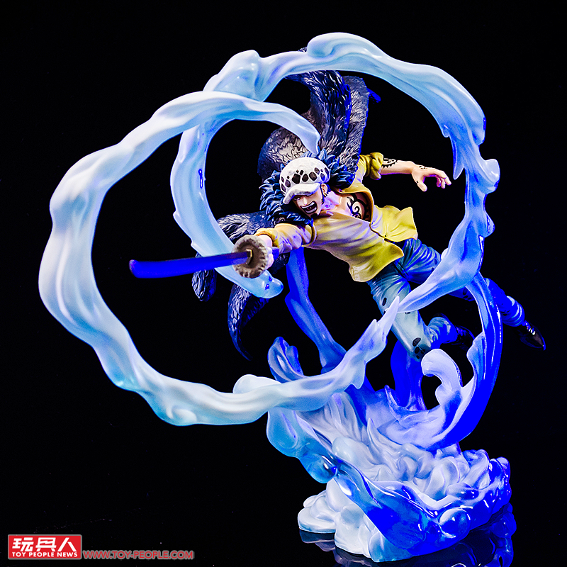 CP值超高！細膩再現魄力注射刺擊姿態『Figuarts ZERO 超激戰 特拉法爾嘉·羅 三船長 鬼島怪物決戰』開箱報告