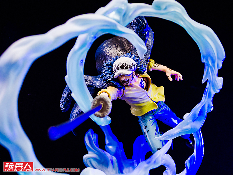 CP值超高！細膩再現魄力注射刺擊姿態『Figuarts ZERO 超激戰 特拉法爾嘉·羅 三船長 鬼島怪物決戰』開箱報告