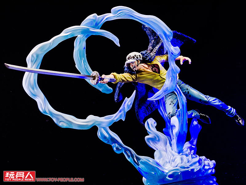 CP值超高！細膩再現魄力注射刺擊姿態『Figuarts ZERO 超激戰 特拉法爾嘉·羅 三船長 鬼島怪物決戰』開箱報告