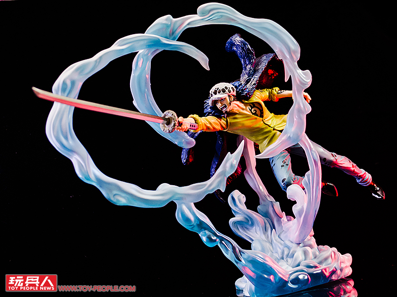CP值超高！細膩再現魄力注射刺擊姿態『Figuarts ZERO 超激戰 特拉法爾嘉·羅 三船長 鬼島怪物決戰』開箱報告