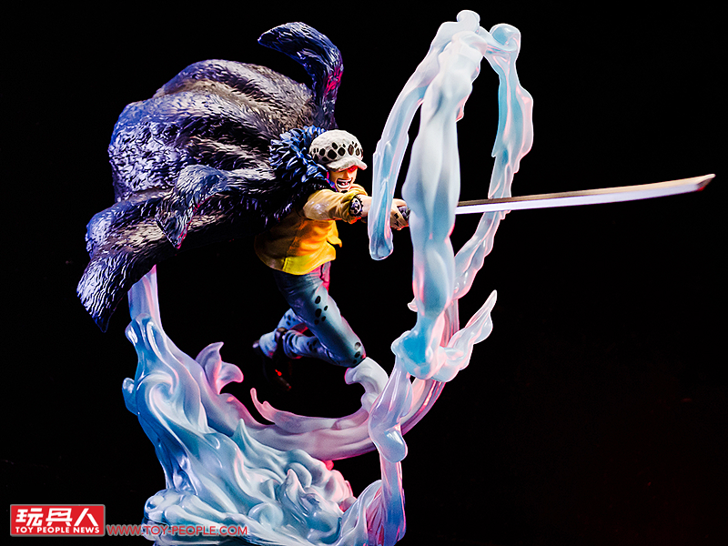 CP值超高！細膩再現魄力注射刺擊姿態『Figuarts ZERO 超激戰 特拉法爾嘉·羅 三船長 鬼島怪物決戰』開箱報告