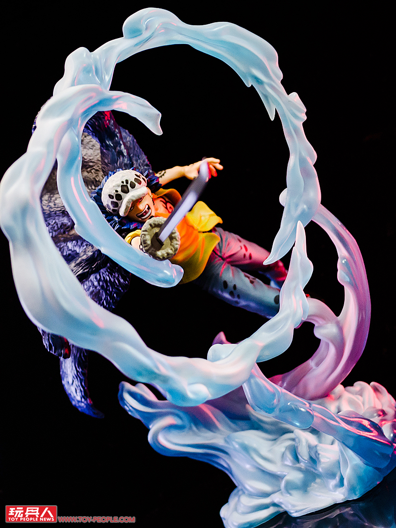 CP值超高！細膩再現魄力注射刺擊姿態『Figuarts ZERO 超激戰 特拉法爾嘉·羅 三船長 鬼島怪物決戰』開箱報告