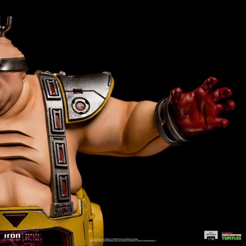 Iron Studios《忍者龜》克朗(Krang)1/10 比例全身雕像 來自X次元的邪惡軍閥降臨!