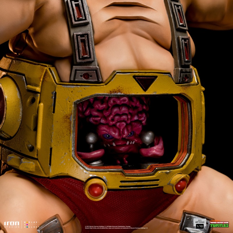 Iron Studios《忍者龜》克朗(Krang)1/10 比例全身雕像 來自X次元的邪惡軍閥降臨!