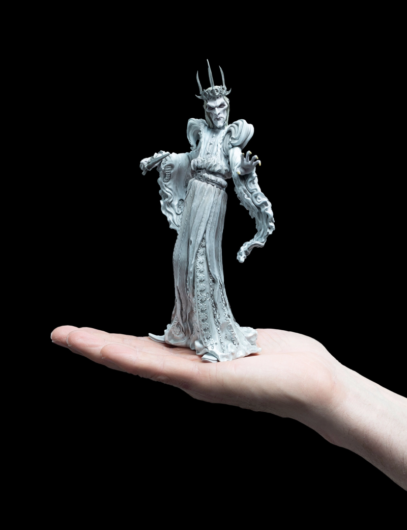 WETA MINI EPICS 系列《魔戒》位於不可見世界的巫王（WITCH-KING OF THE UNSEEN LANDS）搪膠人偶