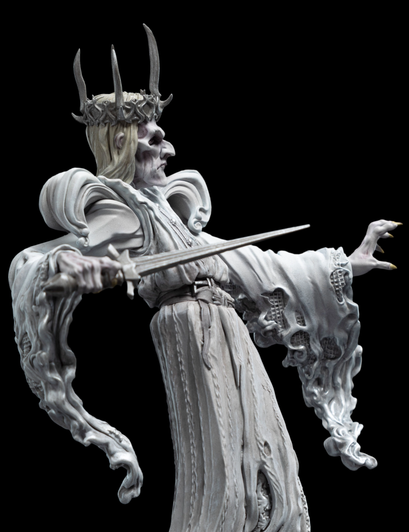 WETA MINI EPICS 系列《魔戒》位於不可見世界的巫王（WITCH-KING OF THE UNSEEN LANDS）搪膠人偶