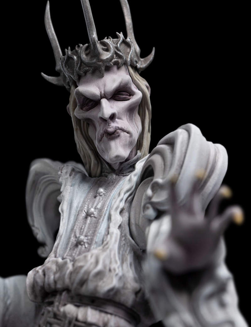 WETA MINI EPICS 系列《魔戒》位於不可見世界的巫王（WITCH-KING OF THE UNSEEN LANDS）搪膠人偶
