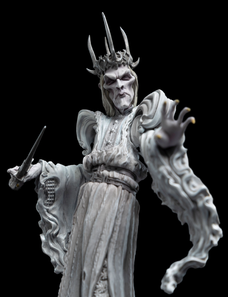 WETA MINI EPICS 系列《魔戒》位於不可見世界的巫王（WITCH-KING OF THE UNSEEN LANDS）搪膠人偶